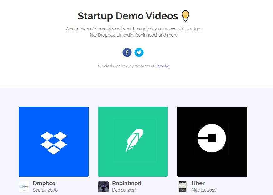 StartupDemoVideos