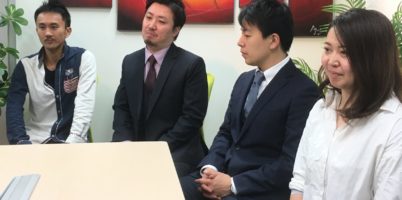 藤田さん、郡司さん、乾さん、榎田さん対談