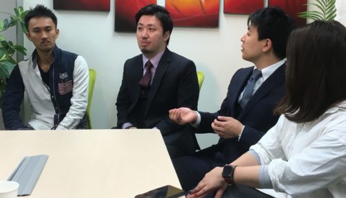 藤田さん、郡司さん、乾さん、榎田さん対談