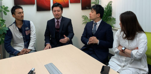 藤田さん、郡司さん、乾さん、榎田さん対談