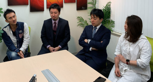 藤田さん、郡司さん、乾さん、榎田さん対談